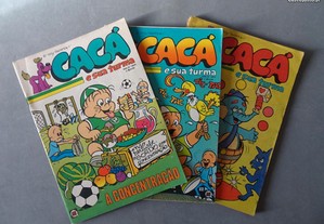 Livros Banda Desenhada - Cacá e sua turma - RGE