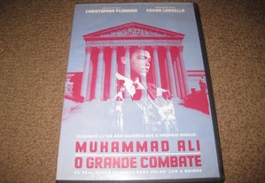DVD "Muhammad Ali- O Grande Combate" com Christopher Plummer