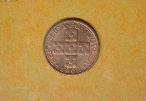 628 - República: X centavos 1962 bronze, por 0,75