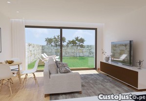T1+1 com área exterior e lugar de garagem, em construção , junto ao Polo Universitário e Hospital S. João