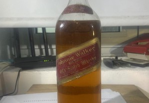 Whisky Johnnie Walker rolha de cortiça
