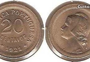 20 Centavos 1921 - soberba