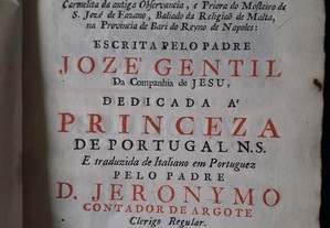 Ano 1744 Livro Raríssimo