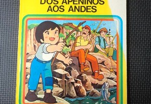 Livro Banda Desenhada Marco dos Apeninos aos Andes