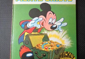 Livro Banda Desenhada Mickey o Conde de Monte Cris