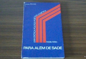 Para além de Sade de Adélia Melo (Autografado)