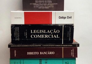 Lote livros de Direito