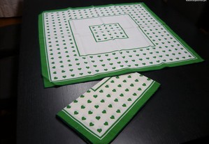 Toalha mesa quadrada (2 unidades)