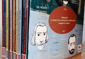 Colecção 12 Clássicos da Literatura Portuguesa contados às crianças - Sol Expresso