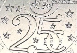 Lote de moedas 2,5 euros,