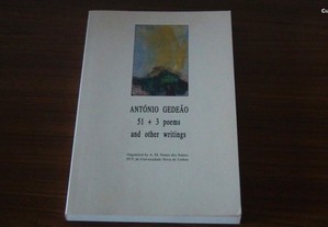 51 + 3 Poems and Other Writings de António Gedeão