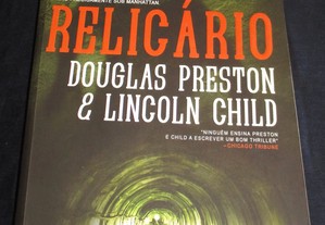 Livro Relicário Douglas Preston & Lincoln Child