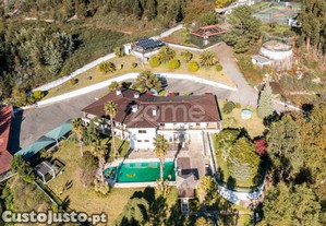 Quinta Em Vizela Com Piscina E Campo Ténis