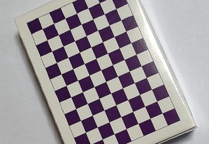 Baralho de Cartas Anyone Purple Checkerboard