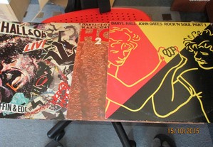 3 discos de vinil de Daryl Hall & John Oates