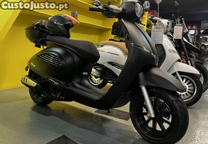 Scooter DAELIM Besbi 125 - 0KM - OFERTA ESPECIAL - top case+capacete - 25