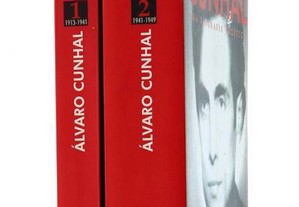 Álvaro Cunhal Uma Biografia Política 2 Volumes por José Pacheco Pereira Novos