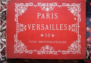 Paris Versailles. 50 vues Photográphiques 1890