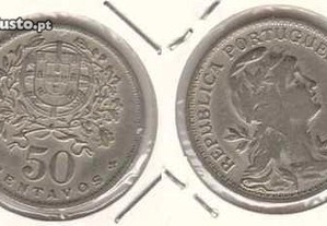 50 Centavos 1929 - mbc/mbc+