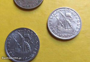 Dois escudos e cinquenta centavos (2$50) cupro-níquel 1979