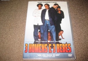 DVD "3 Homens e 3 Bebés" com Eddie Griffin
