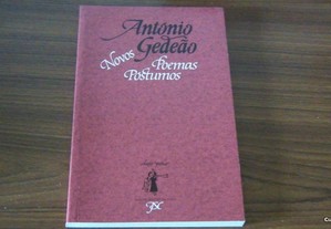 Novos Poemas Póstumos de António Gedeão 1 Edição