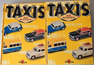 * Colecção "Táxis do Mundo 1ª Série" 60 Marcas e Modelos | 2 Volumes Encadernados