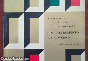 Um Instrumento de Governo 25 Anos S.N.I. 1958