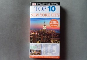 Livro Guia Turístico Top 10 Nova Iorque + Mapa
