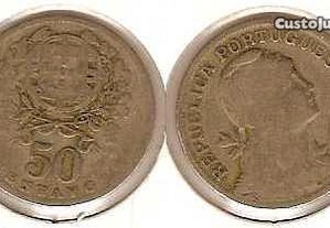 50 Centavos 1927 - bc+/mbc_