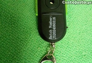 Porta-chaves sonoro para distrados.