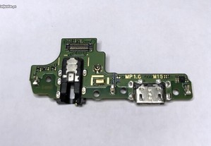 Conector de carga Micro USB com microfone para Samsung A10s