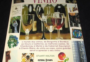 Livro Manual Enciclopédico do Vinho Stuart Walton Editorial Estampa