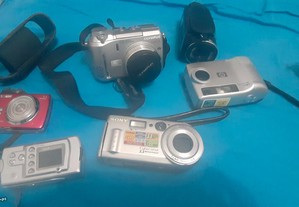 Coleção de câmaras fotográficas