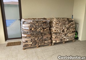 Lenha seca em paletes - Grande Porto - Braga - Viana