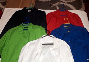 Camisas várias cores