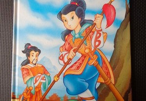 Livro Banda Desenhada - Mulan