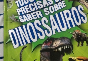 Livro educativo sobre os dinossauros