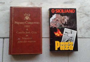 Obras de Camilo José Cela e Mario Puzo
