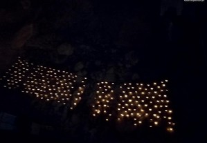 iluminaçao natal em rede com 320 lampadas