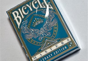 Baralho de Cartas Bicycle Blue Legacy Masters