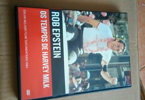 DVD Os Tempos de Harvey Milk Rob Epstein Oscars 84 Documentário Legds.PORT