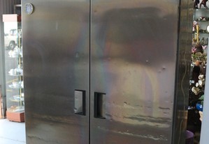 Arca Refrigeradora Industrial Vertical em Inox 