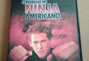 DVD O Regresso do Ninja Americano Filme de Sam Firstenberg com Michael Dudikoff