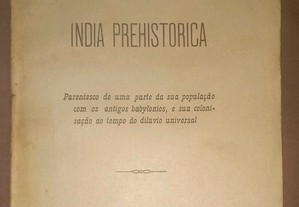 Índia Prehistorica, de Cristovam Pinto.