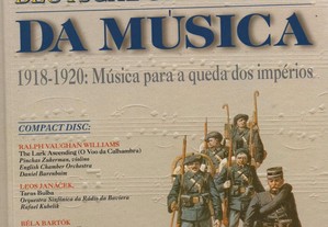 História da Música - 1918 - 1920 - Livro + cd