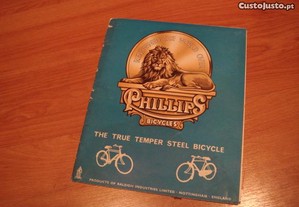 Antigo prospecto bicicletas Philips muito antigo