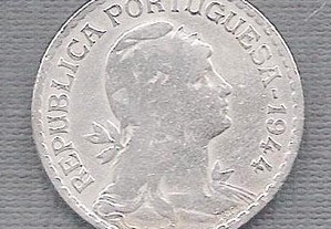 Moeda 1$00 Escudo 1944