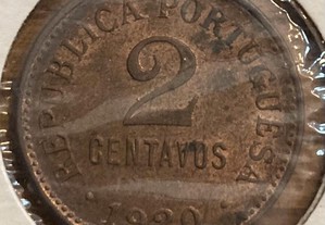 2 centavos de 1920 Bela