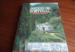 "Jardins de Portugal" de Patrick Bowe e Fotografias de Nicolas Sapieha - 1ª Edição de 1989